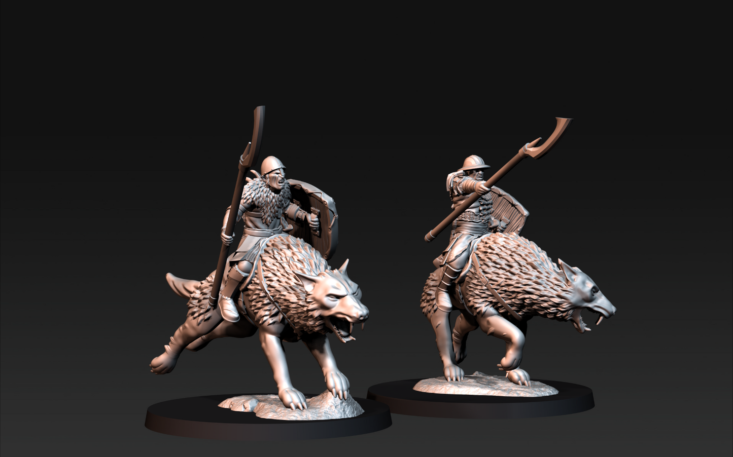 Set of 6 Orc Riders
