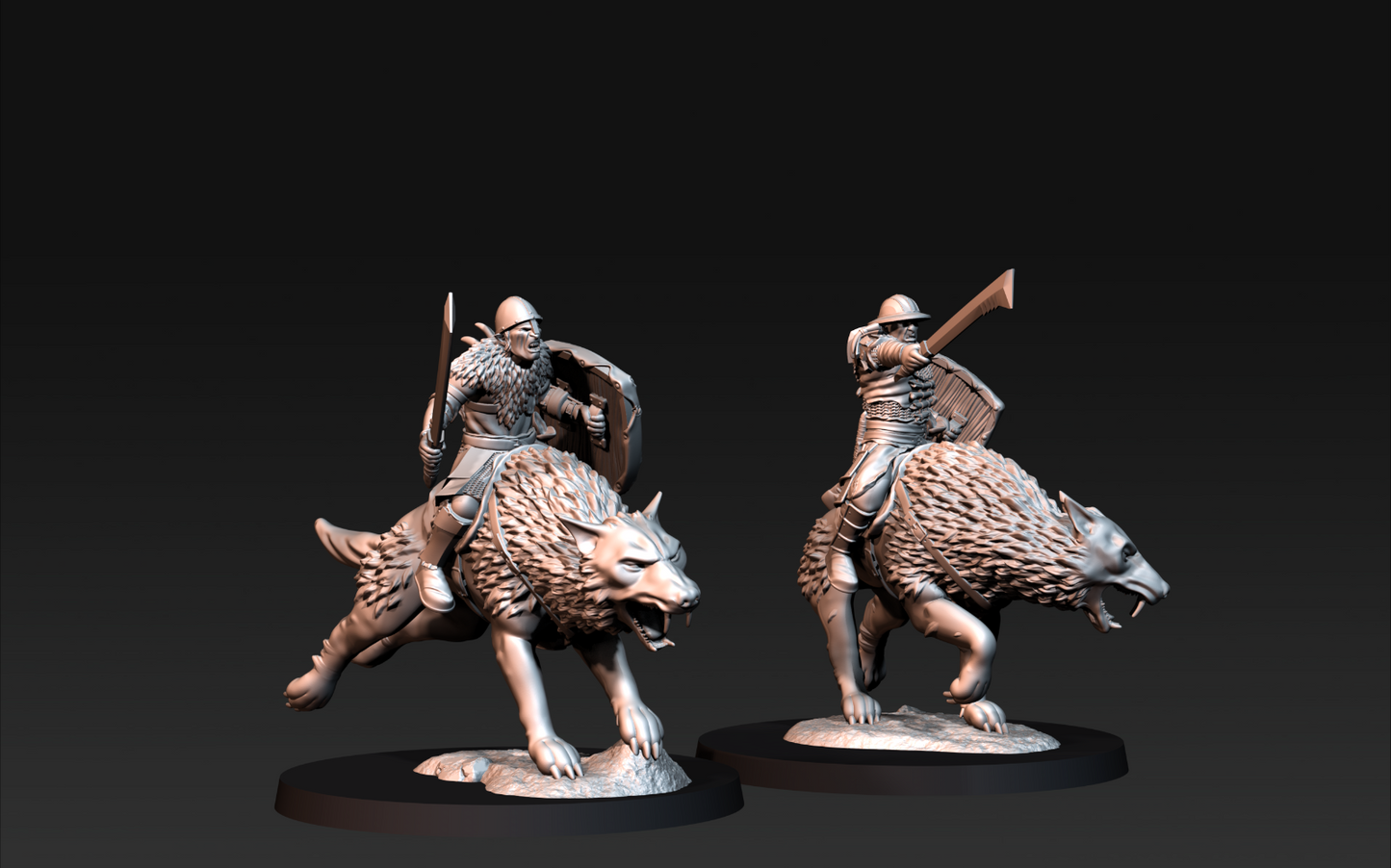 Set of 6 Orc Riders