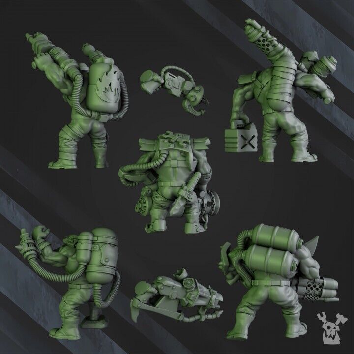Set of 5 Umiez Burnerz