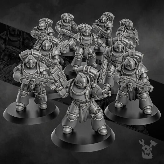 Set of 10 Space Knights Pulsarum