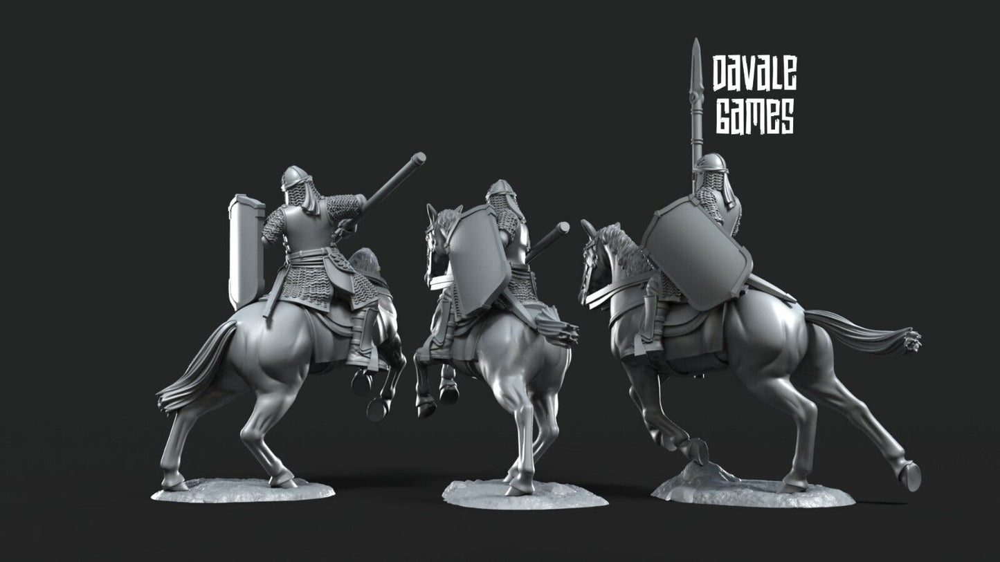 Set of 3 North Warrior Riders