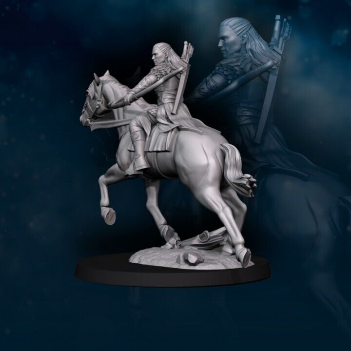 Forest Prince Leingel mounted