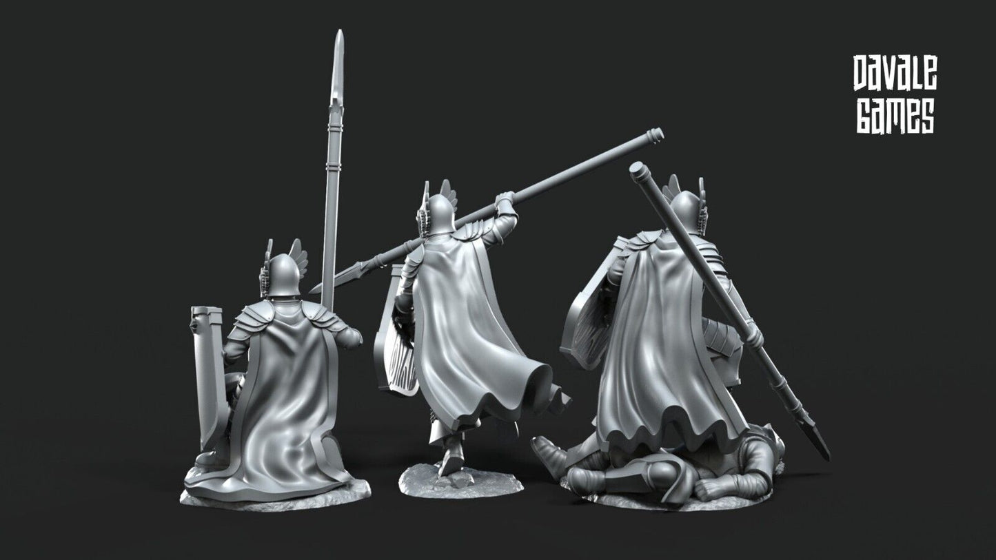 set of 3 guards of the grey tree