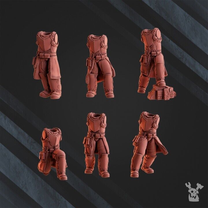Set of 10 Steamguard Infantry