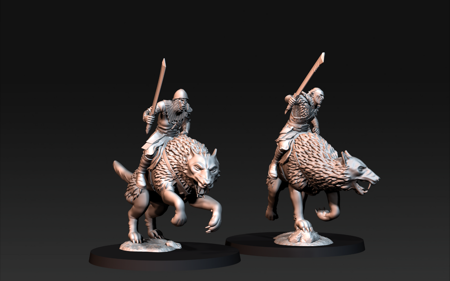 Set of 6 Orc Riders