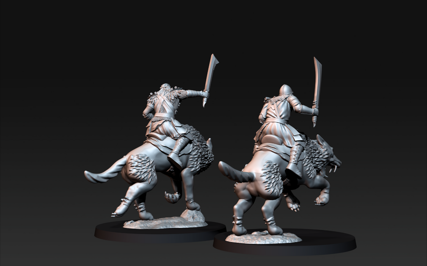 Set of 6 Orc Riders
