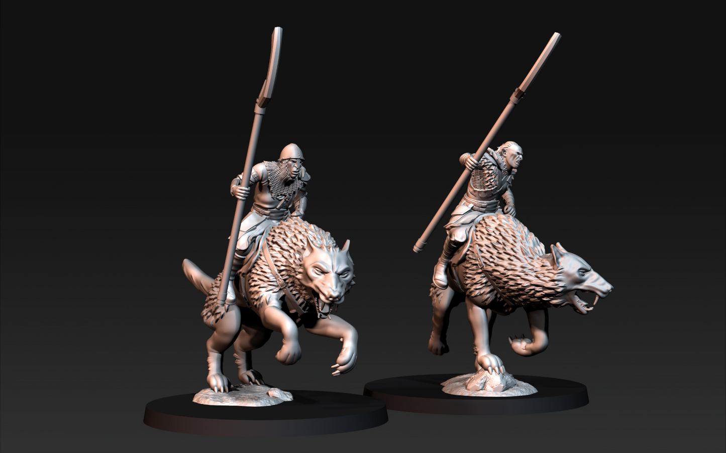 Set of 6 Orc Riders