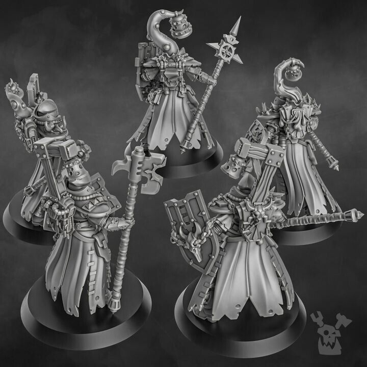 Set of 5 Blightshield Witches Squad