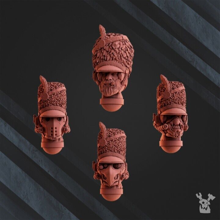 Set of 10 Steamguard Infantry