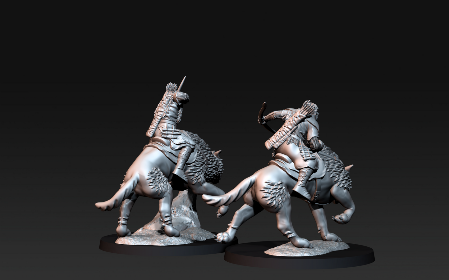 Set of 6 Orc Riders