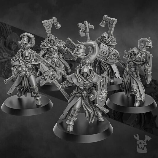 Set of 5 Blightshield Witches Squad