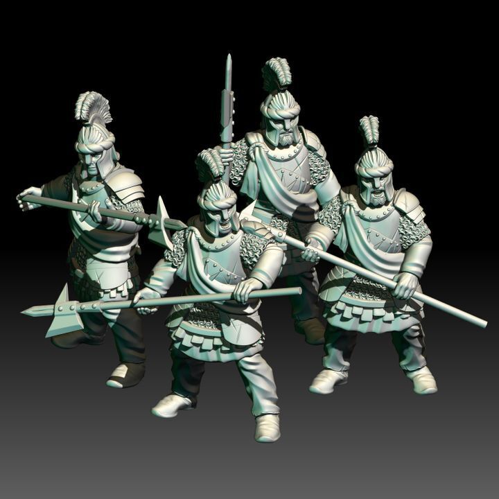 Set of 4 Princes Guard