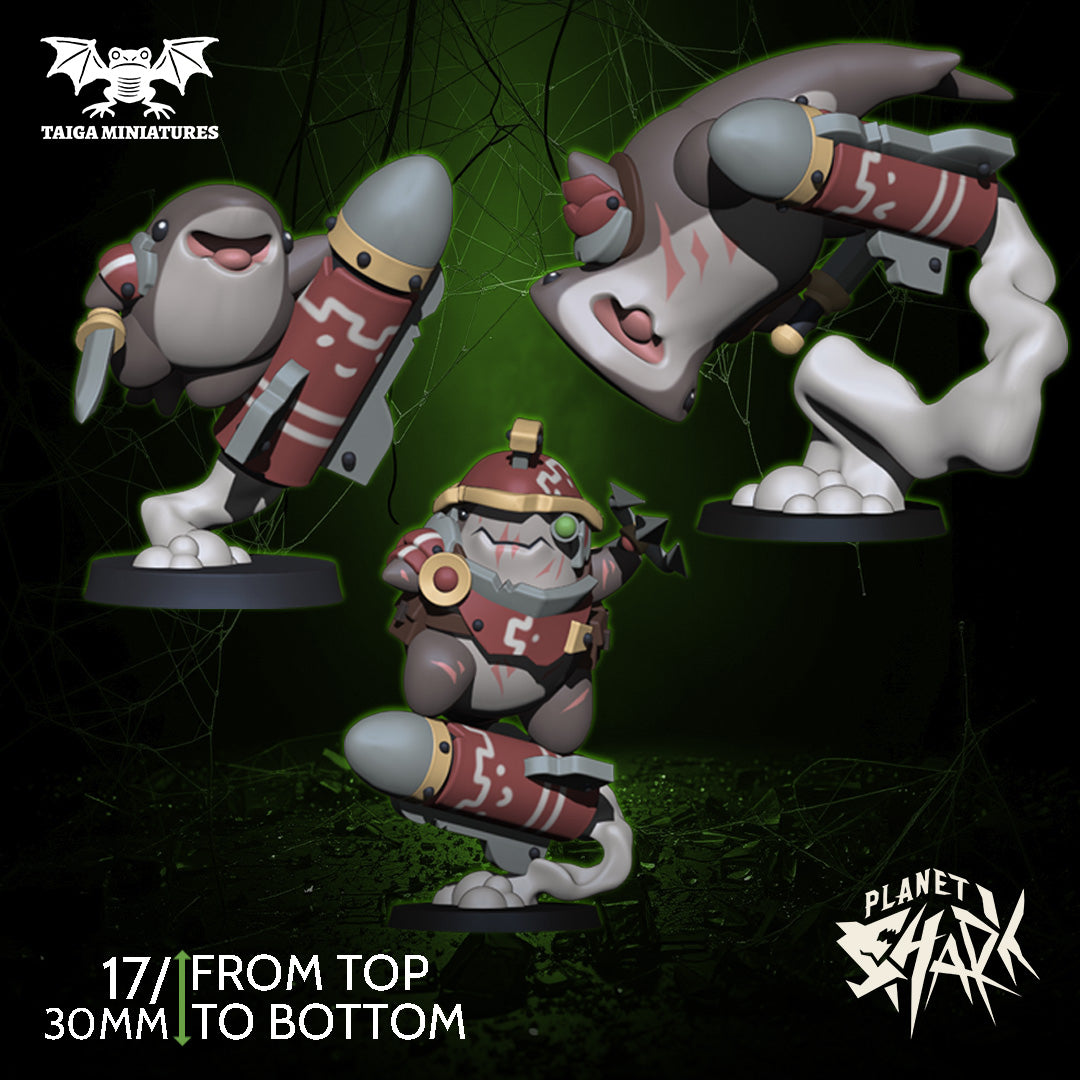 Planet Shark - Rocket Gladiators Set