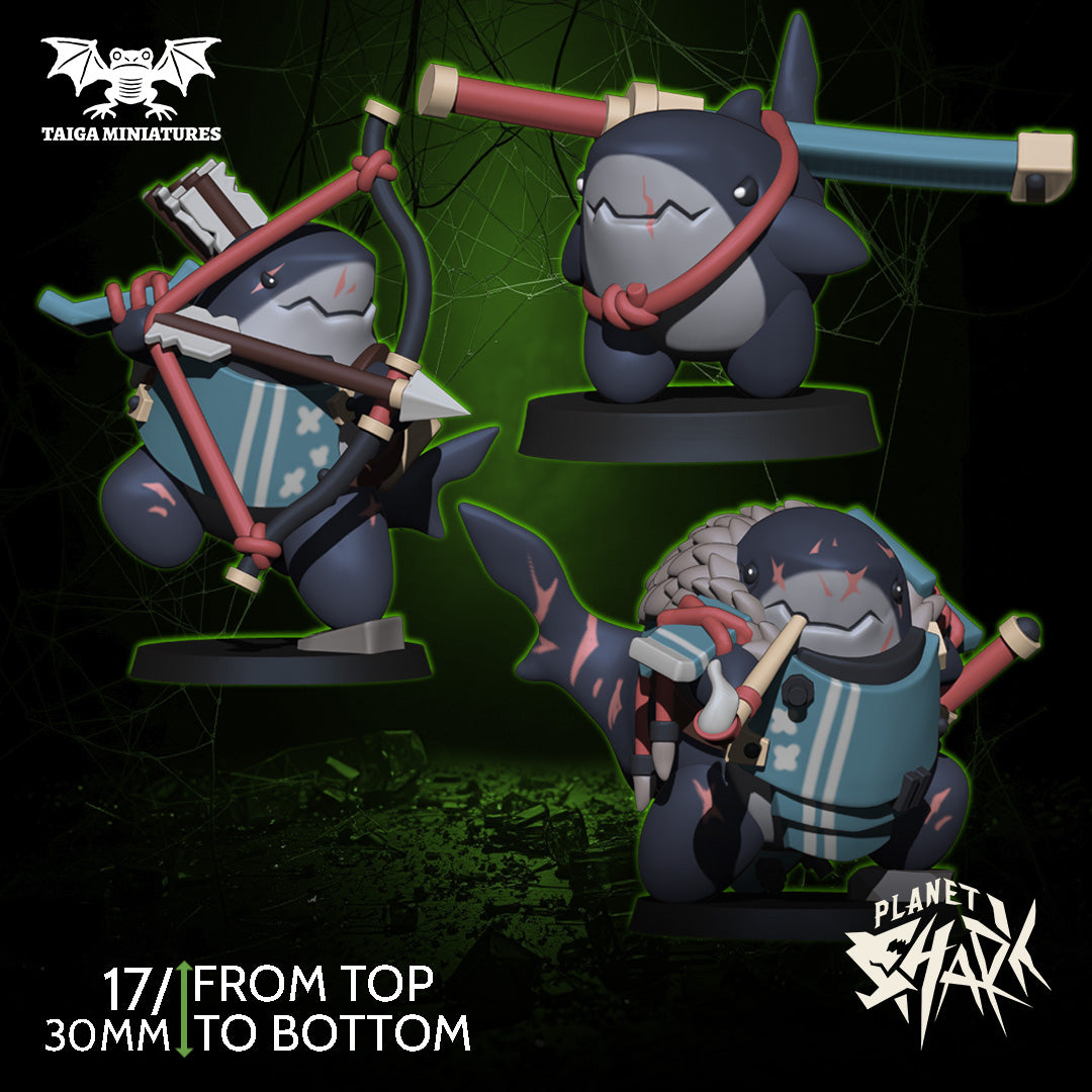 Planet Shark - Sharkmurai Set