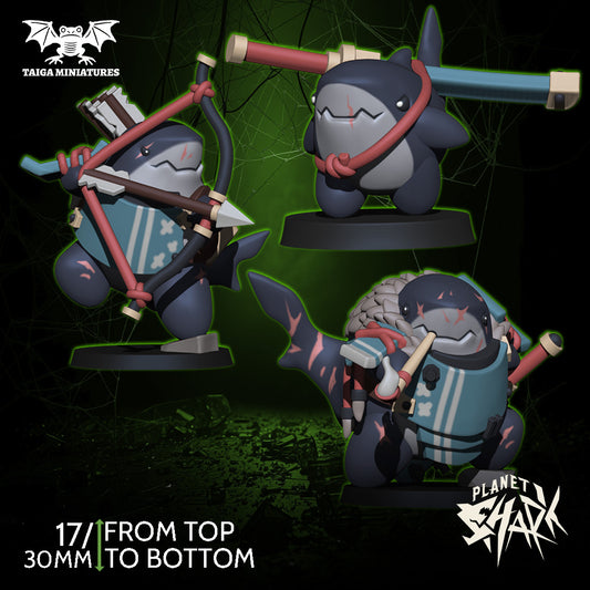 Planet Shark - Sharkmurai Set