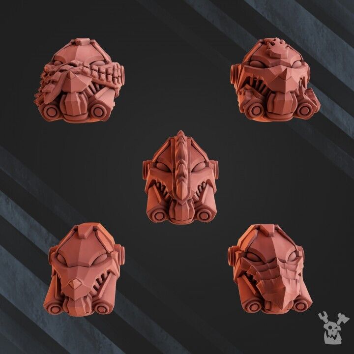 Set of 5 Volcano Armor Squad