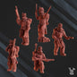 Set of 5 Steamguard Infantry