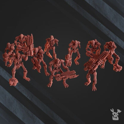 Set of 10 Robot Legion Warriors