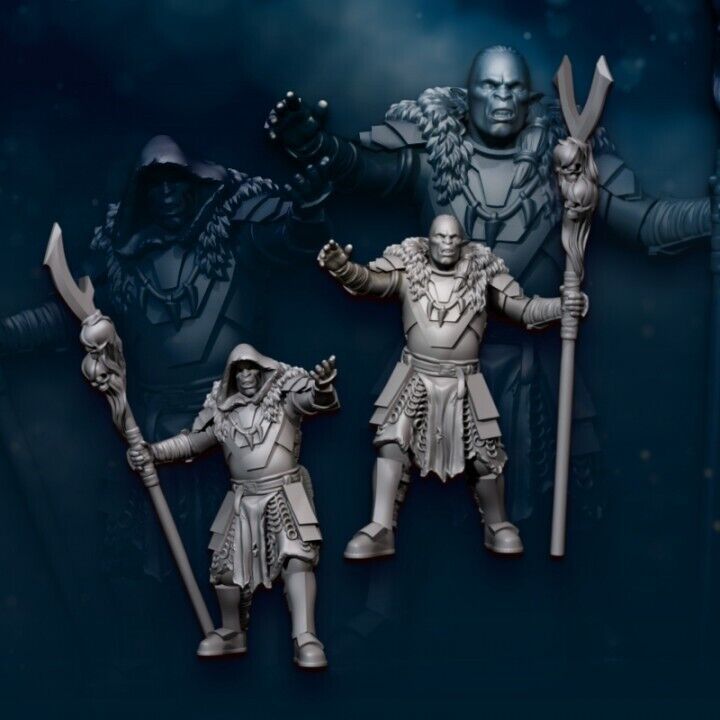 Set of 2 Super orc Priests