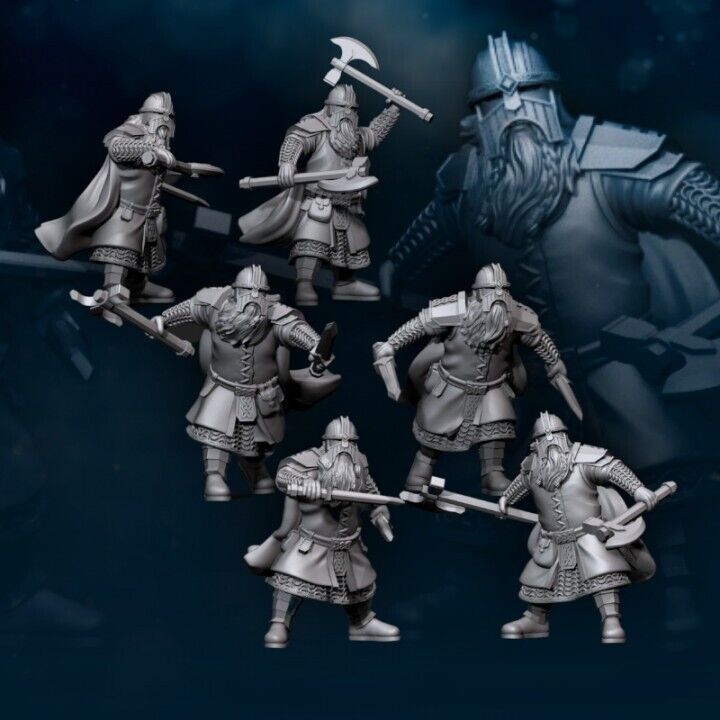 set of 6 Steel Guard