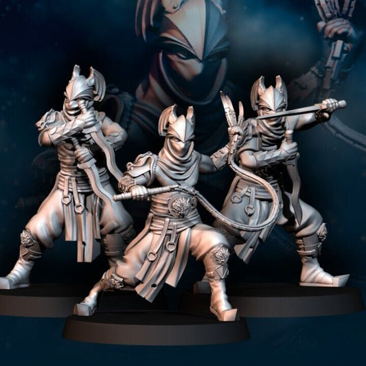 Set of 3 Dragon Army Assassin