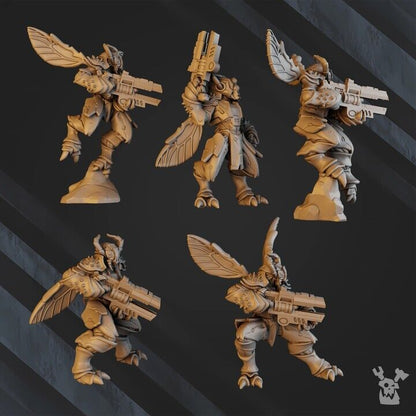 Set of 5 Mantomorhs Assault Squad