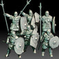 Set of 6 wildling men with Spears