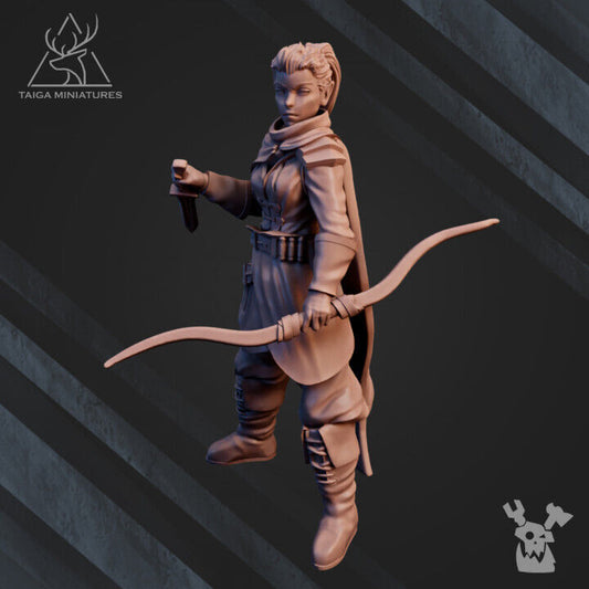 Dungeon and dragons Fantasy Hero Female Archer