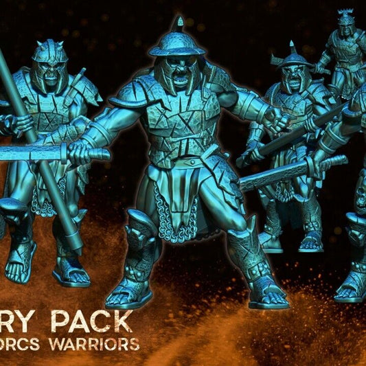 Set of 5 War breed Warriors