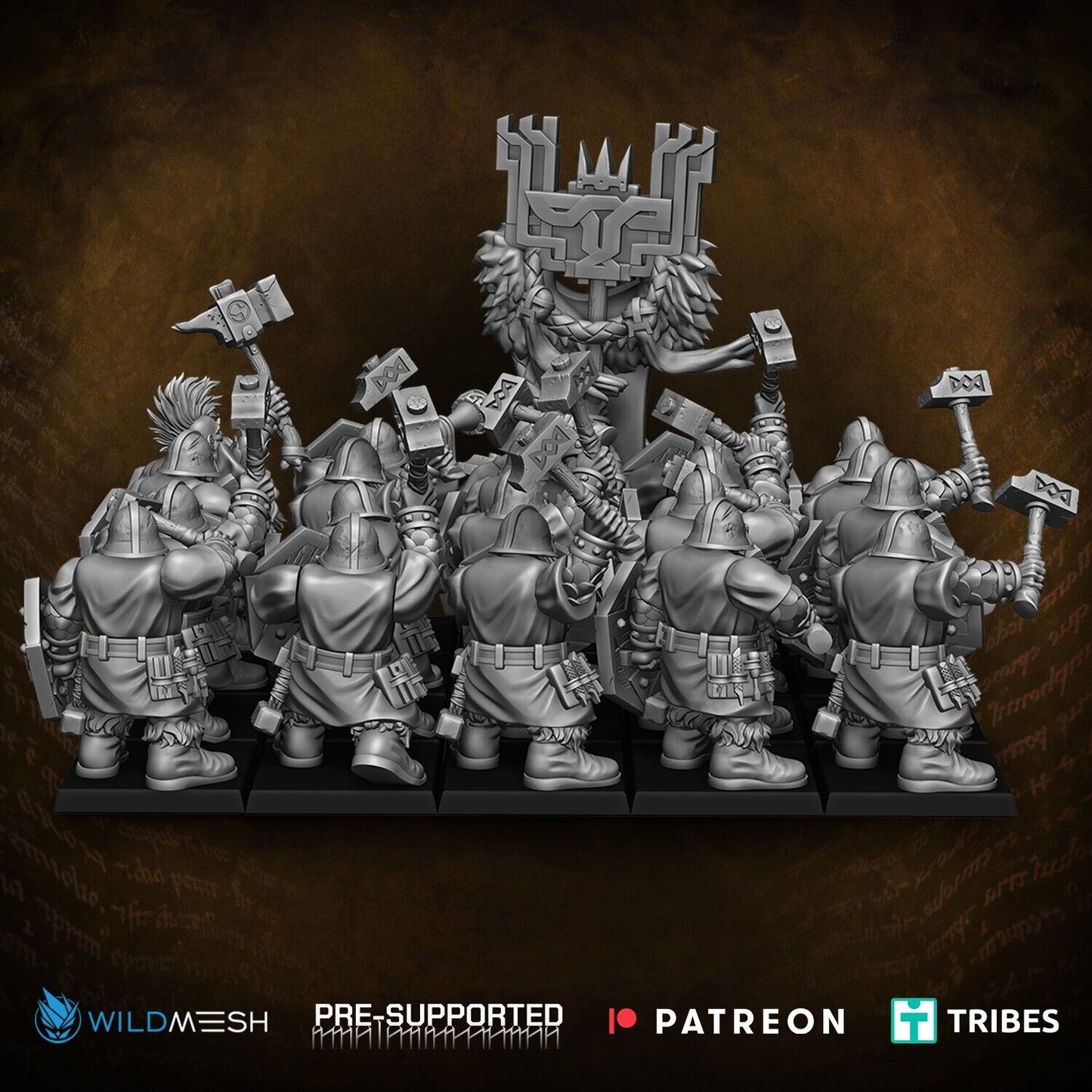 Set of 20 Defenders of the Forge