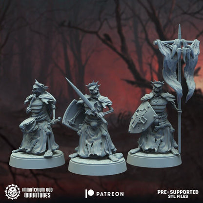 Set of 10 Tomb Guardians