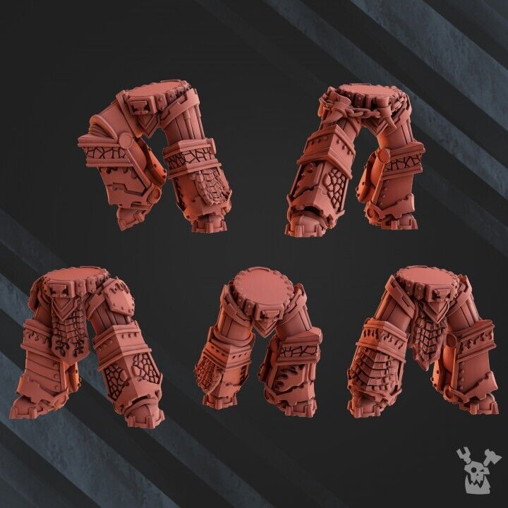 Set of 5 Volcano Armor Squad