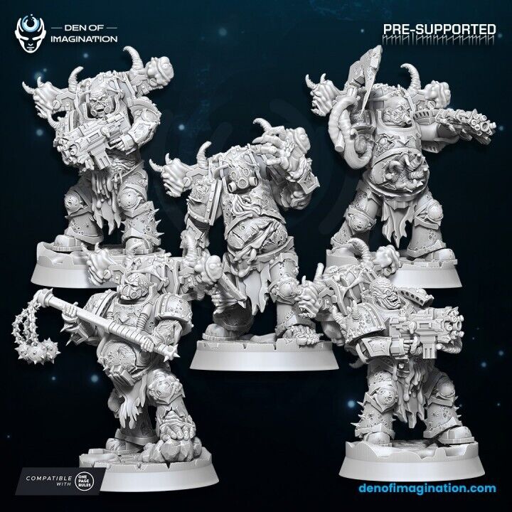 Set of 10 Plague Sons