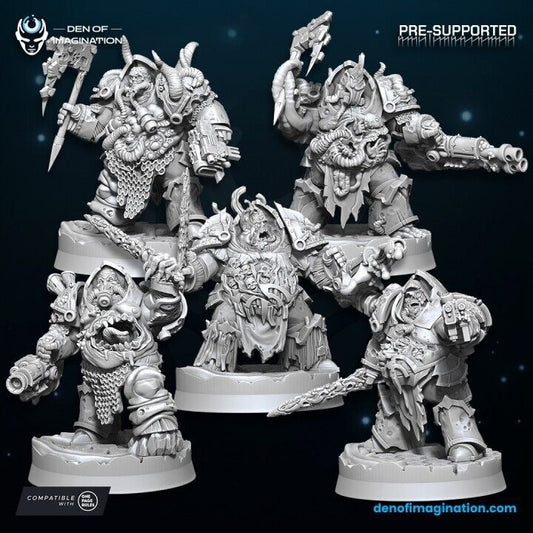 Set of 5 Plague Annihilators