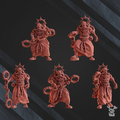 Set of 5 Shock Priests