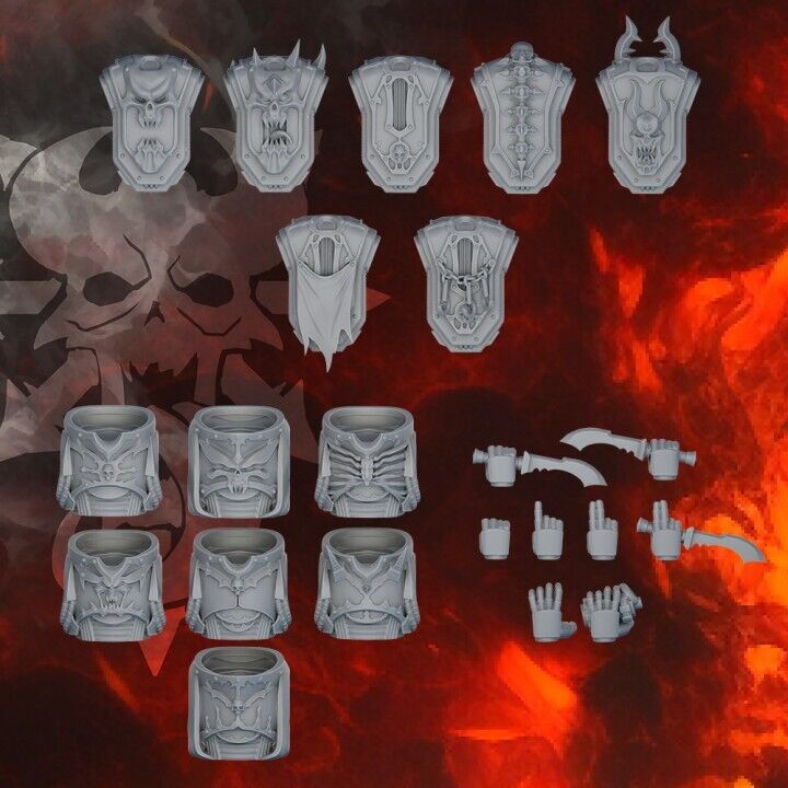 Set of 5 Traitor Squad Build Kit