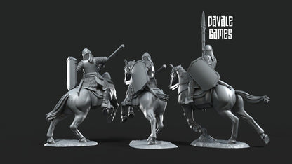 Set of 3 North Warrior Riders