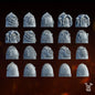 Set of 20 Carnage Reaper Shoulder pads