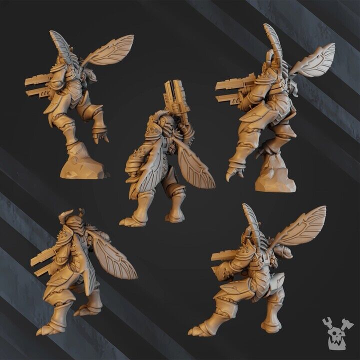 Set of 5 Mantomorhs Assault Squad