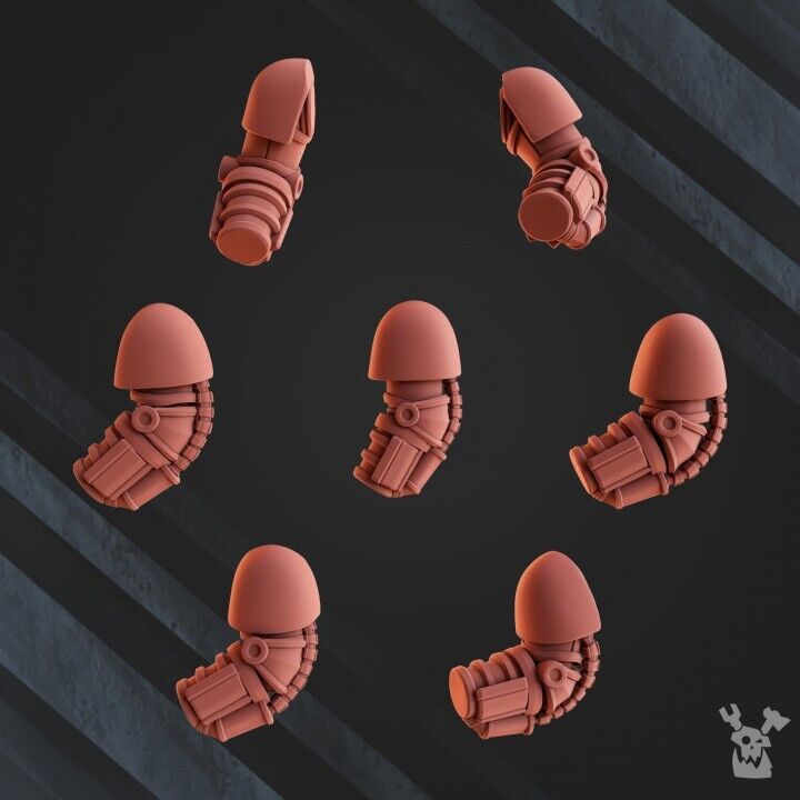 Set of 5 Volcano Armor Squad