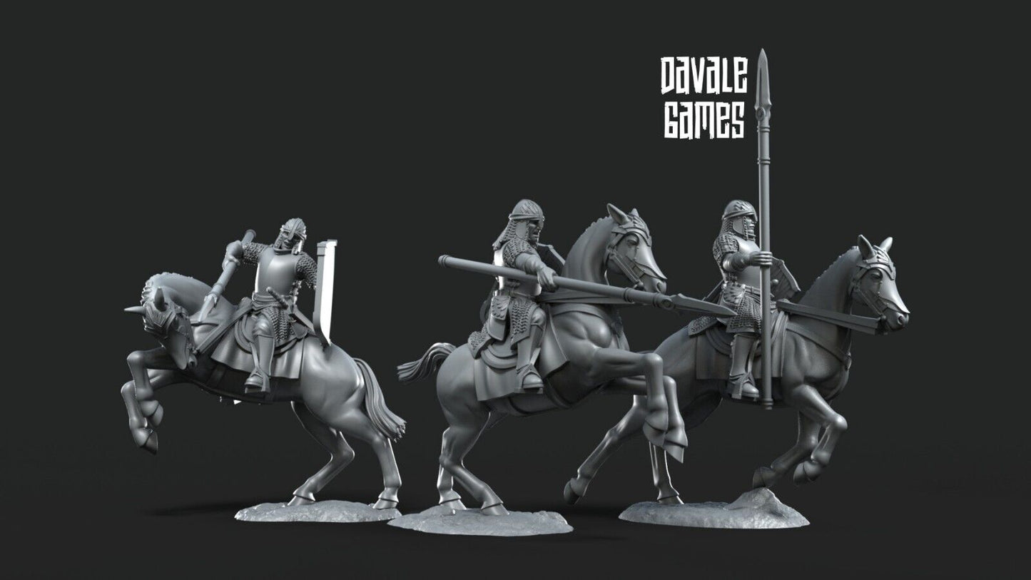 Set of 3 North Warrior Riders