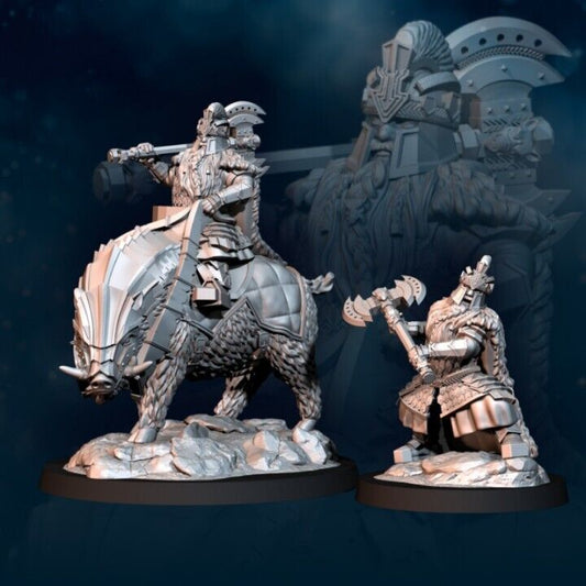 Silver Goat Dwarves Lord Iron