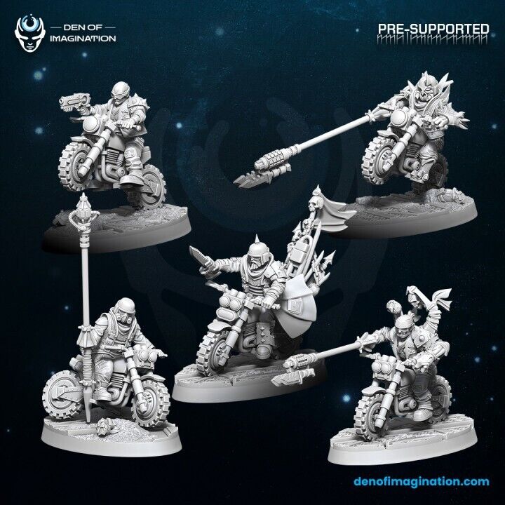 Set of 5 Renegade Hell Riders