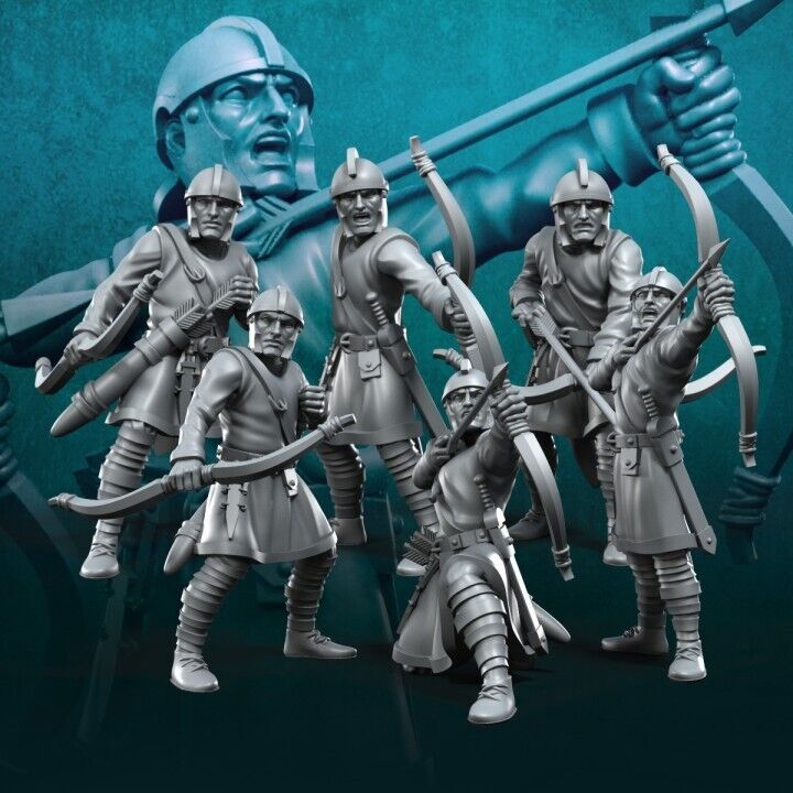 Set of 6 Extra Roman archers