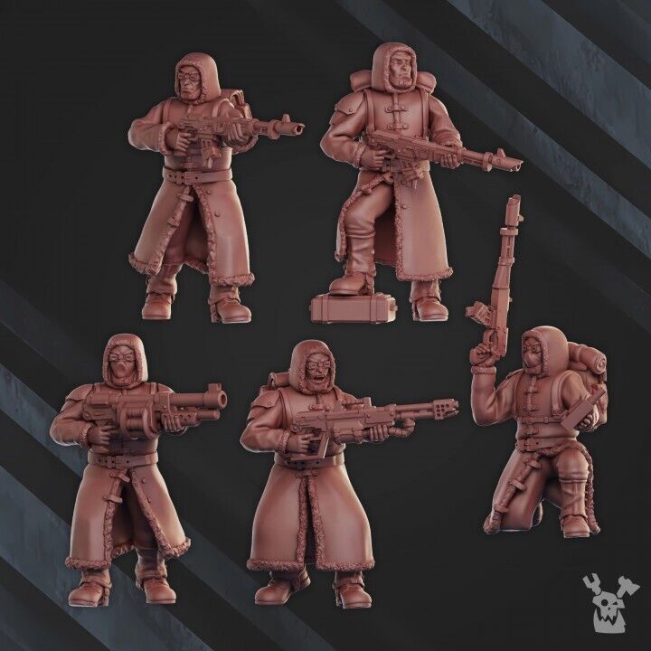 Set of 10 Frostborn infantry