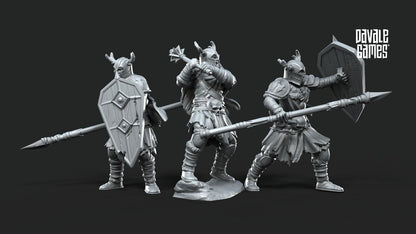 Set of 6 Warriors of Khalum