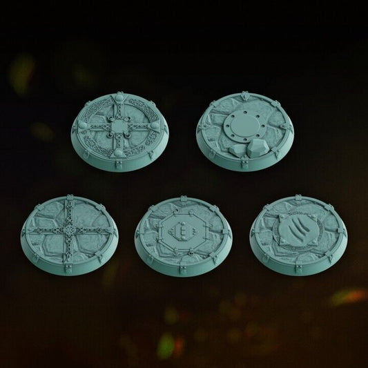 Set of 5 Lunar Knight Bases