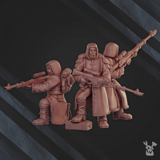 Set of 5 Frostborn Division Snipers