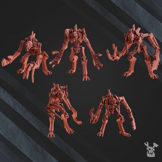 Set of 5 Flesh Eaters