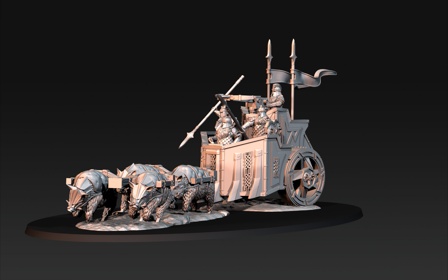 Iron Dwarves Chariot